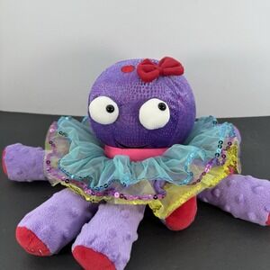SCENTSY Buddy Bubbles Octopus Plush Soft Fuzzy Stuffed Toy With Tutu Included